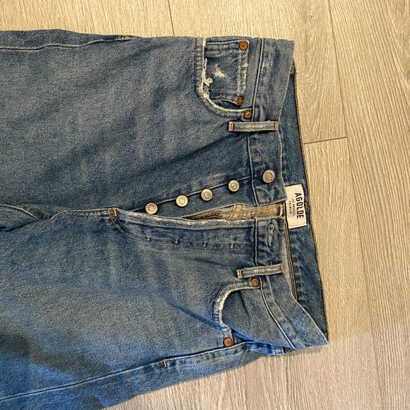 Agolde Jamie High Rise Jean in Passenger - Picture 5 of 6